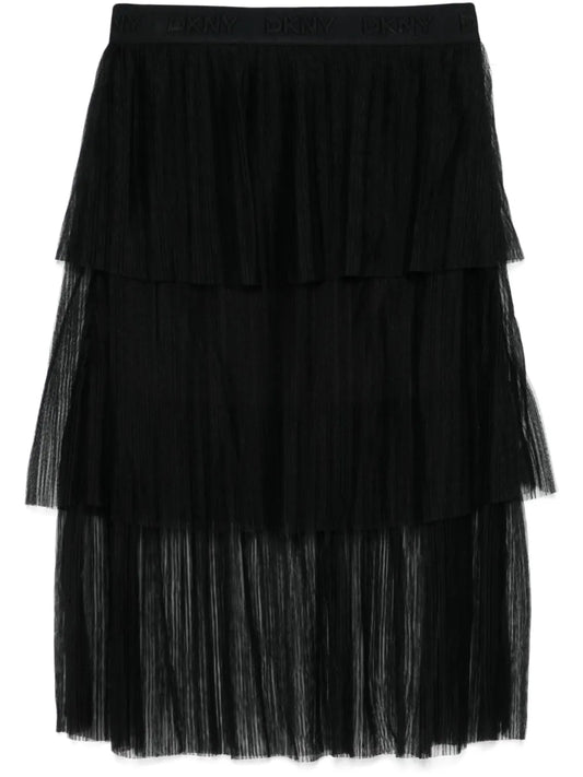 Tiered Midi Skirt
