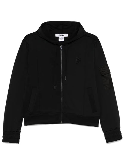 Scuba-Jersey Hoodie