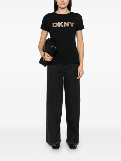 Sequin-Logo T-Shirt
