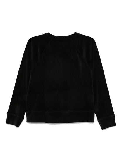 Rhinestone-Logo Sweatshirt