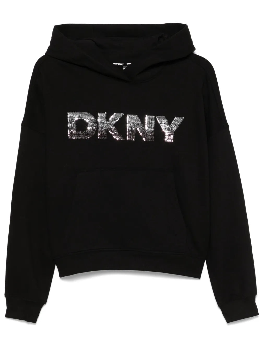 Sequin-Logo Hoodie