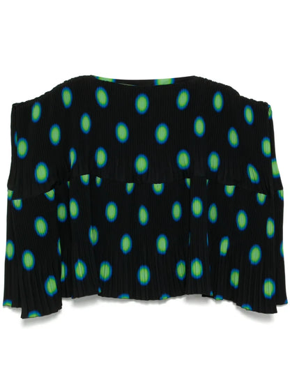 Pleated Blouse
