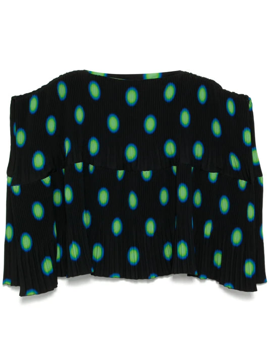 Pleated Blouse