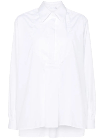 Pleat-Detail Shirt