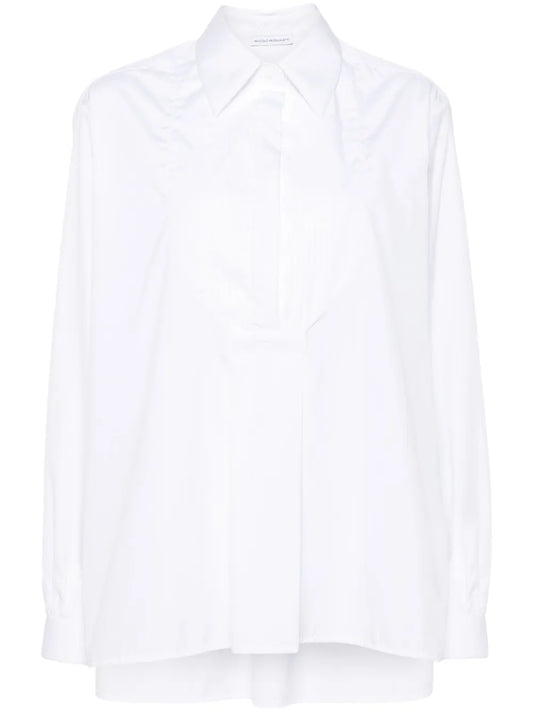 Pleat-Detail Shirt