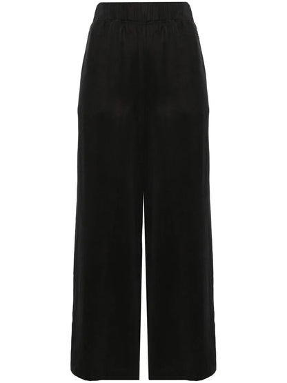 Dinosaur Embroidered Wide Pants