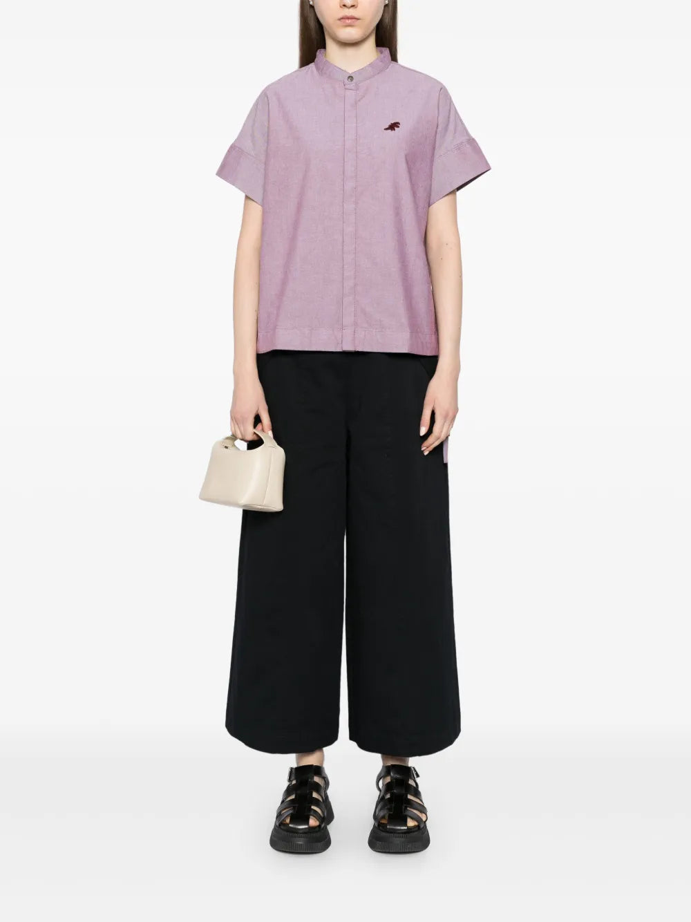 Cotton Wide Pant