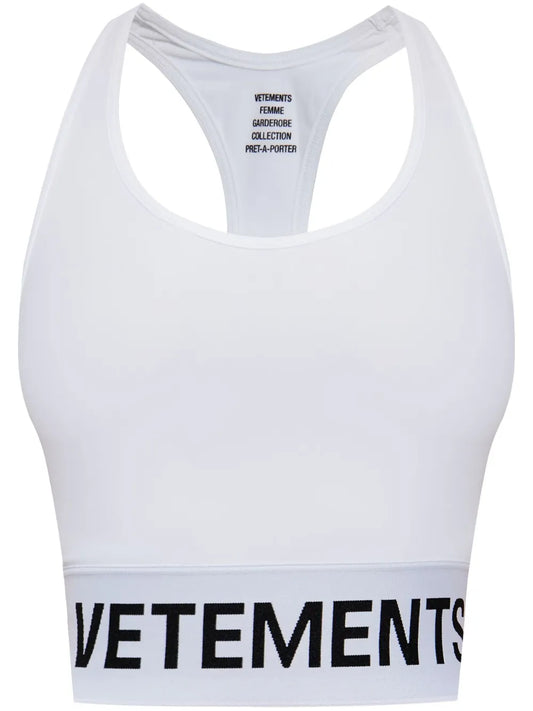 Logo-Waistband Tank Top