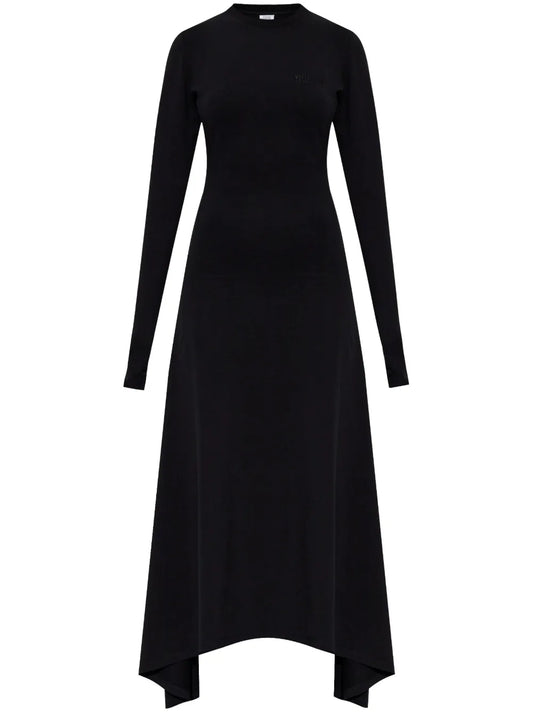 Logo-Embroidered Maxi Dress