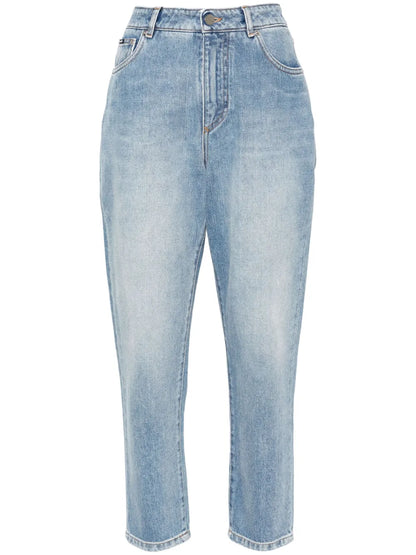 Logo-Patch Jeans