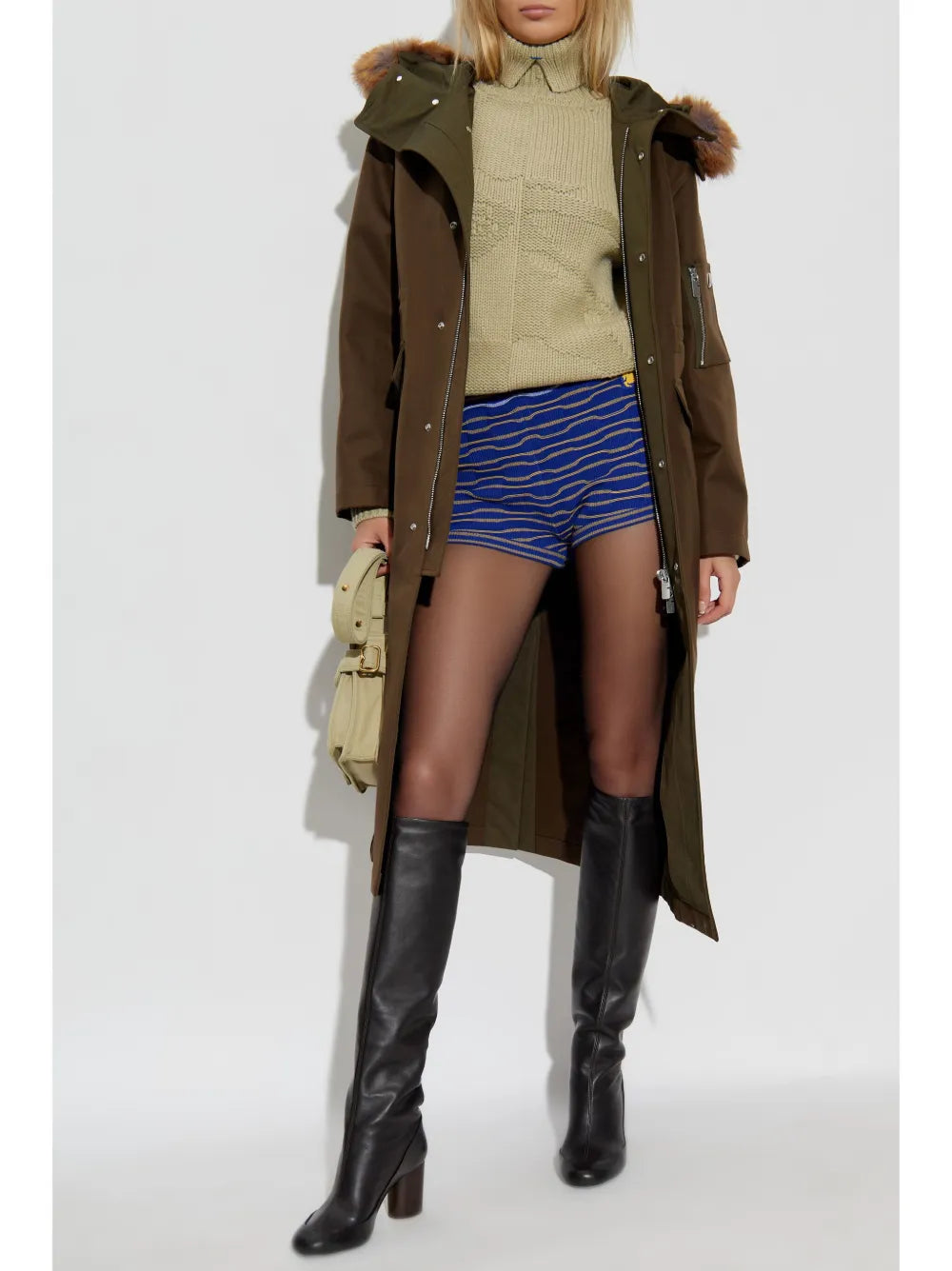 Hooded Parka Coat