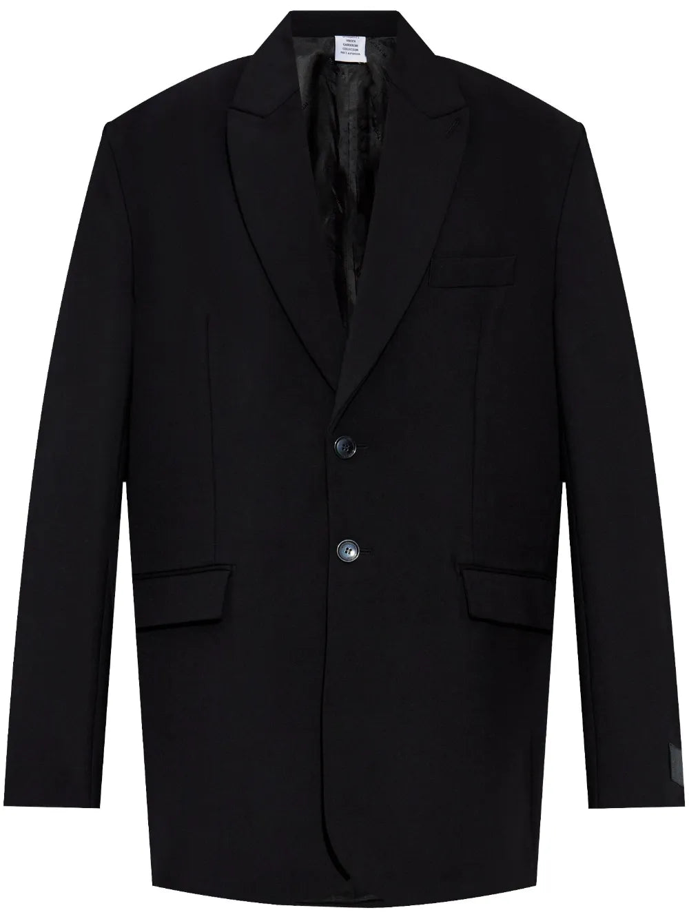 Wool Single-Breasted Jacket