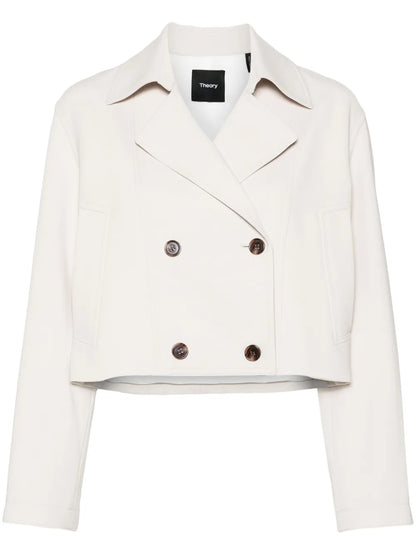 Crepe Cropped Jacket