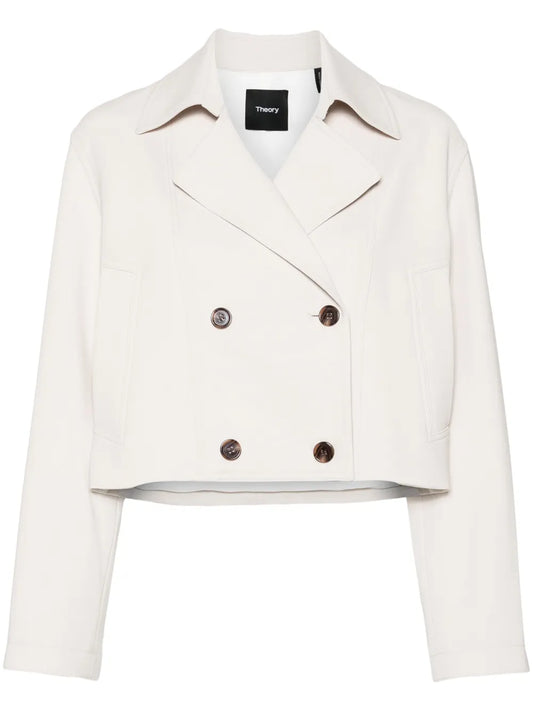 Crepe Cropped Jacket