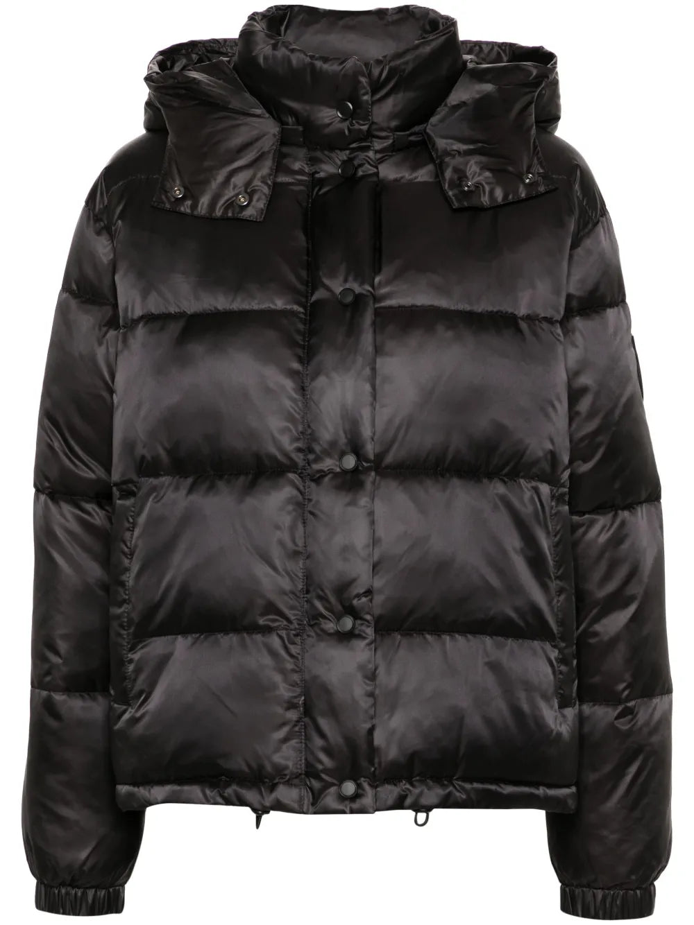 Love Birds-Patch Puffer Jacket