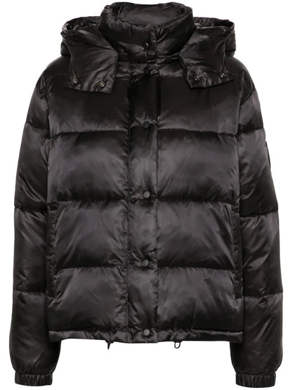 Love Birds-Patch Puffer Jacket
