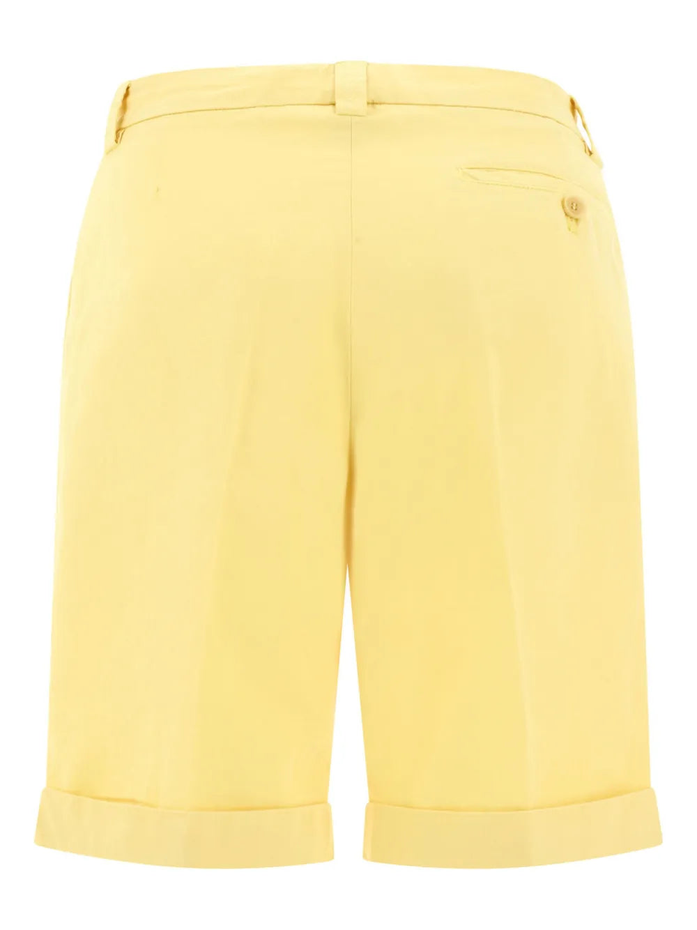 Pleated Chino Shorts