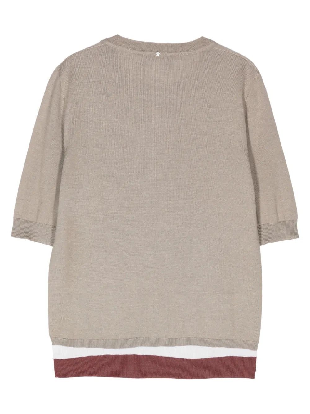 Crew-Neck Knitted Top