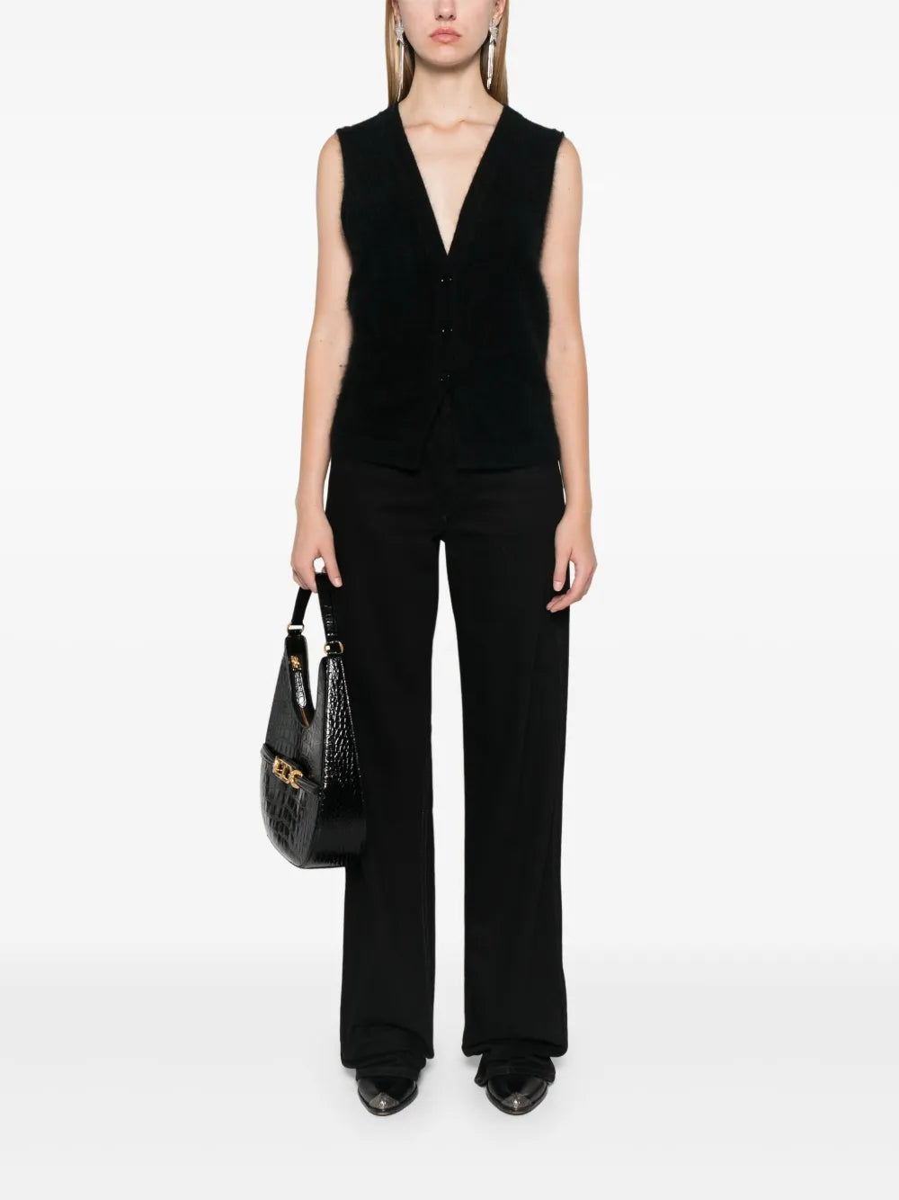 Textured Cashmere Top