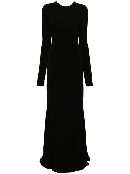 Round-Neck Gown