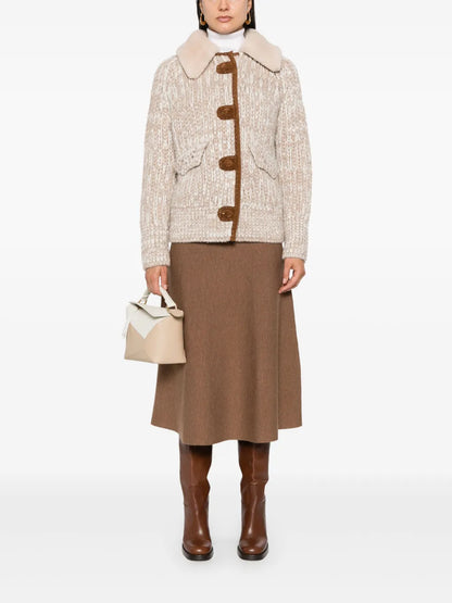 Chunky-Knit Jacket