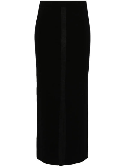 Merino Wool Midi Skirt