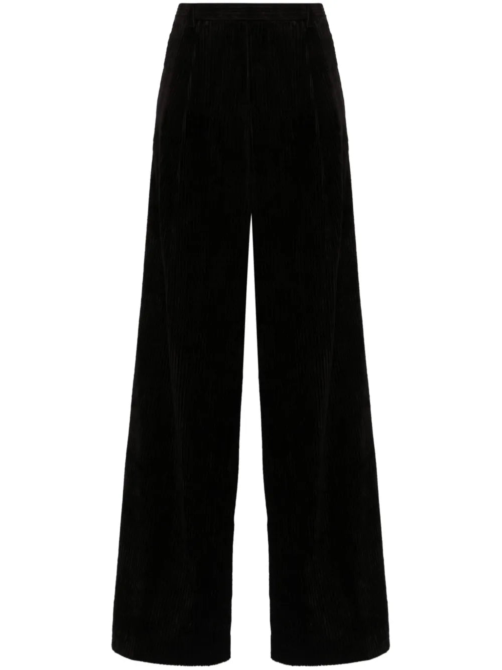 Pleated Wide-Leg Trousers