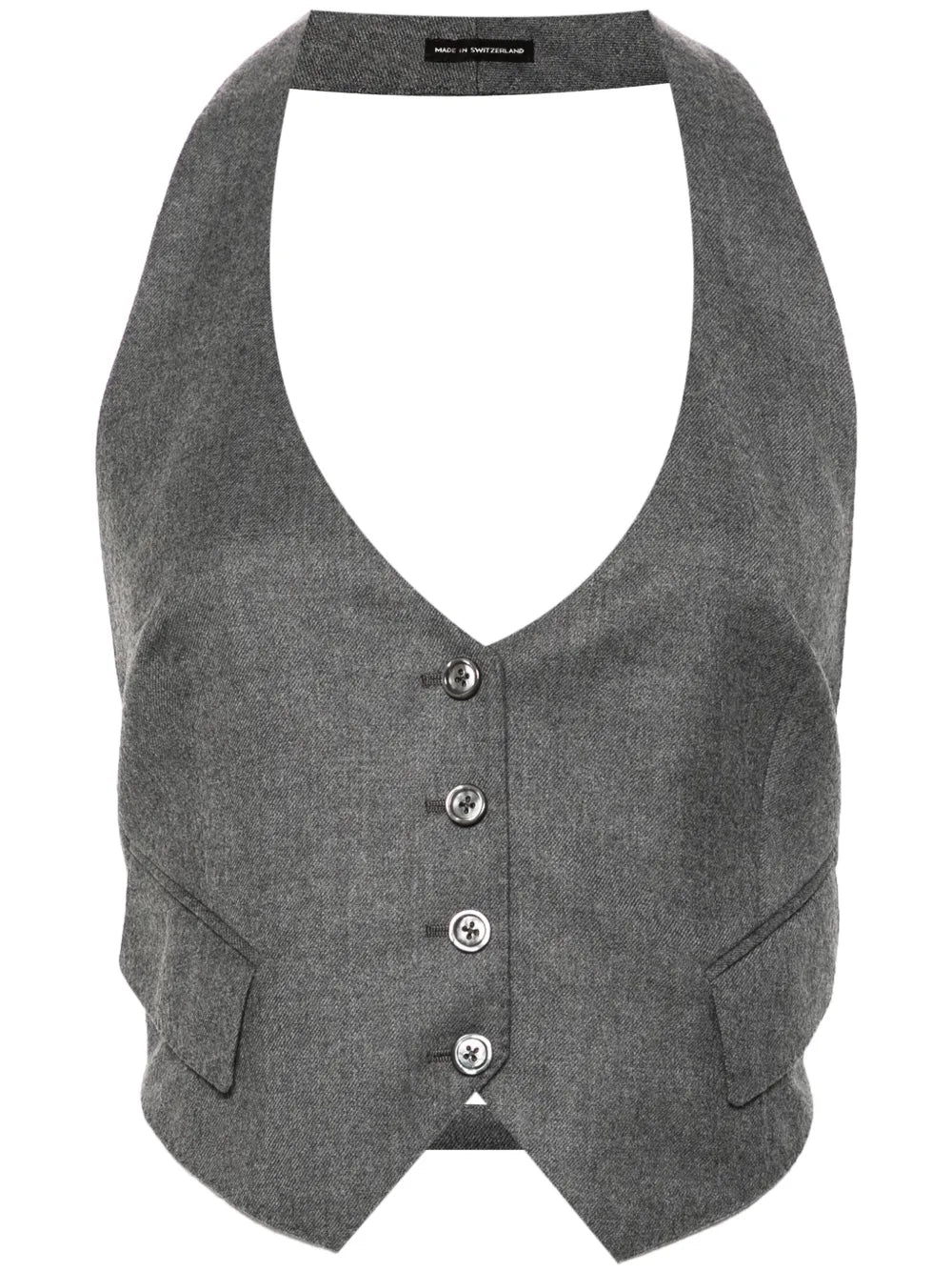 Flannel Openback Waistcoat