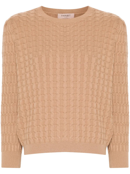 Cable-Knit Sweater
