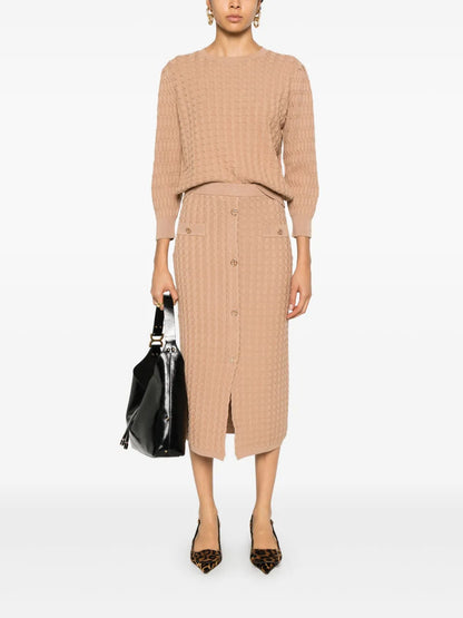 Cable-Knit Sweater