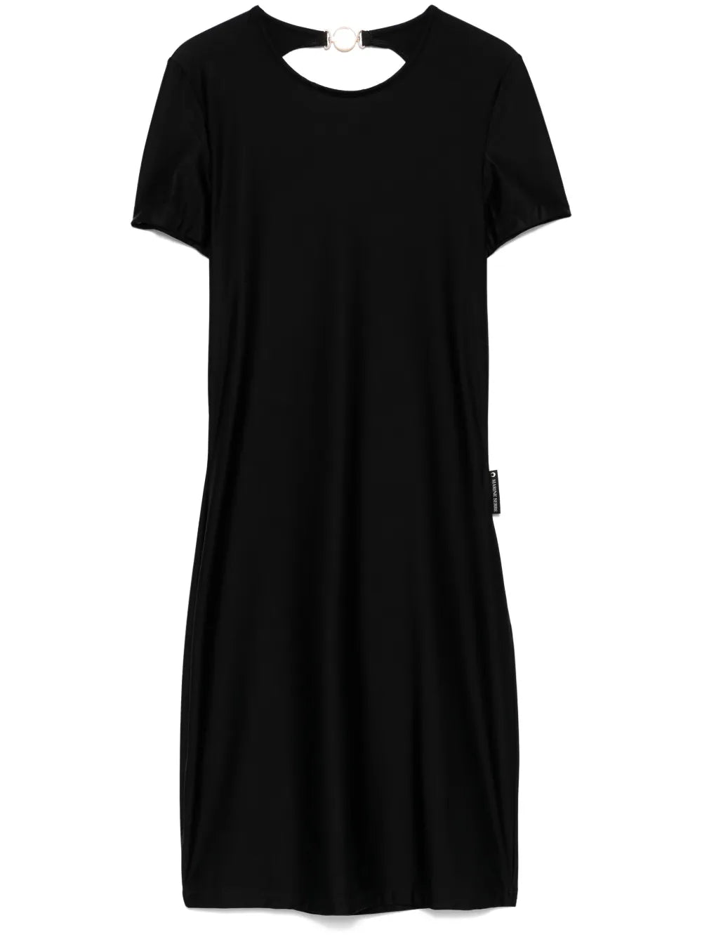 Open-Back Jersey Mini Dress