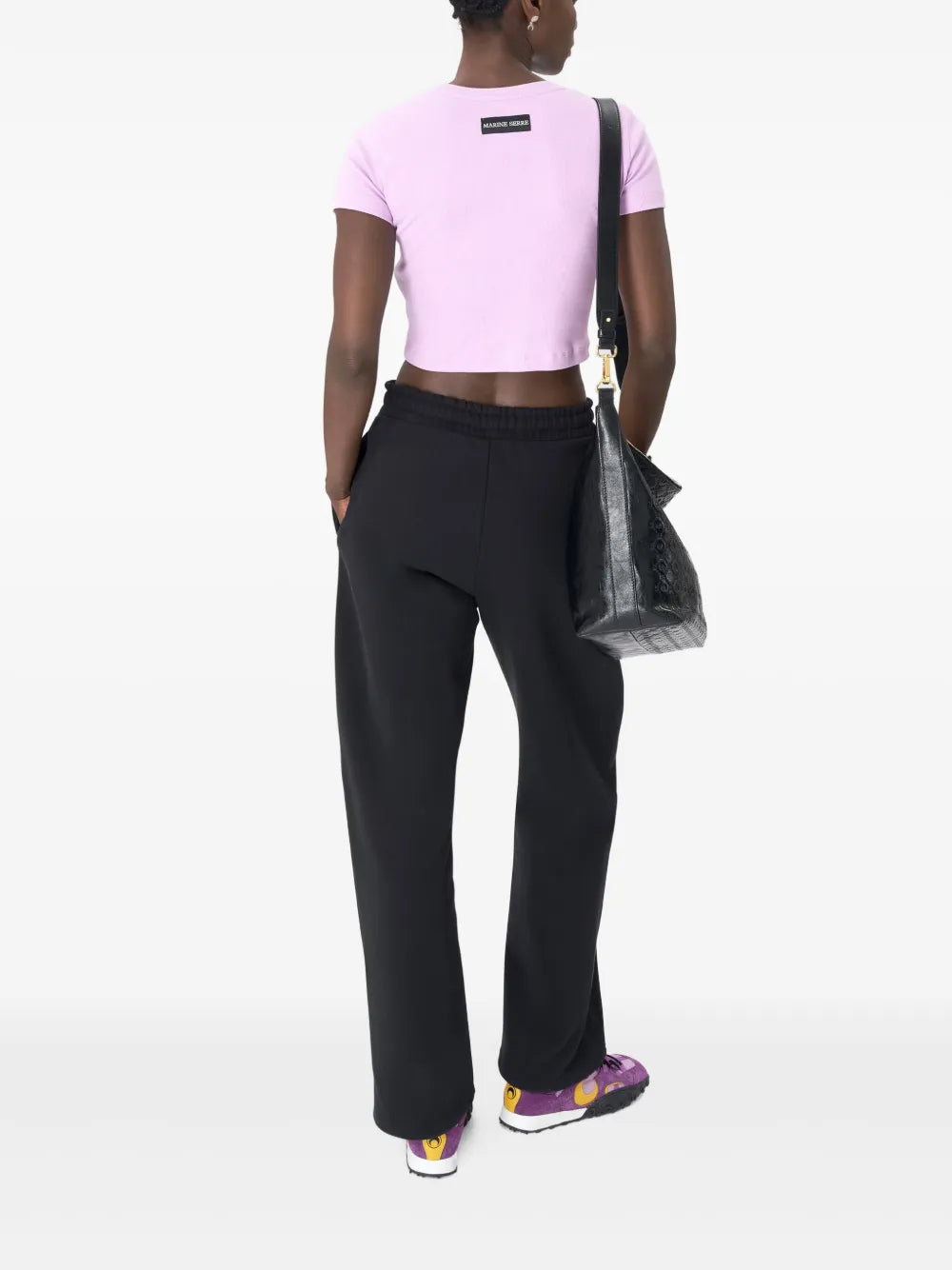 Cut-Out Jersey T-Shirt