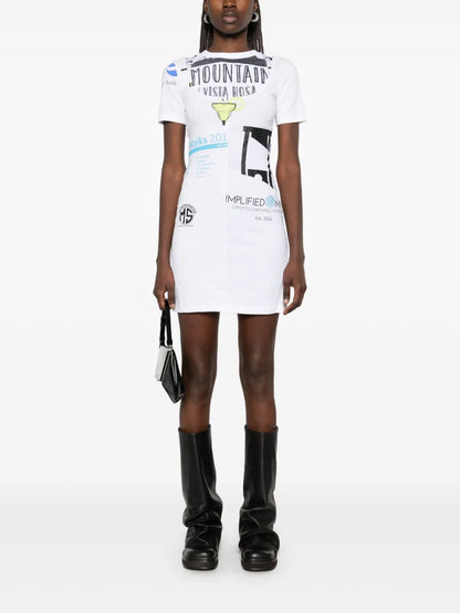 Graphic T-Shirt Mini Dress