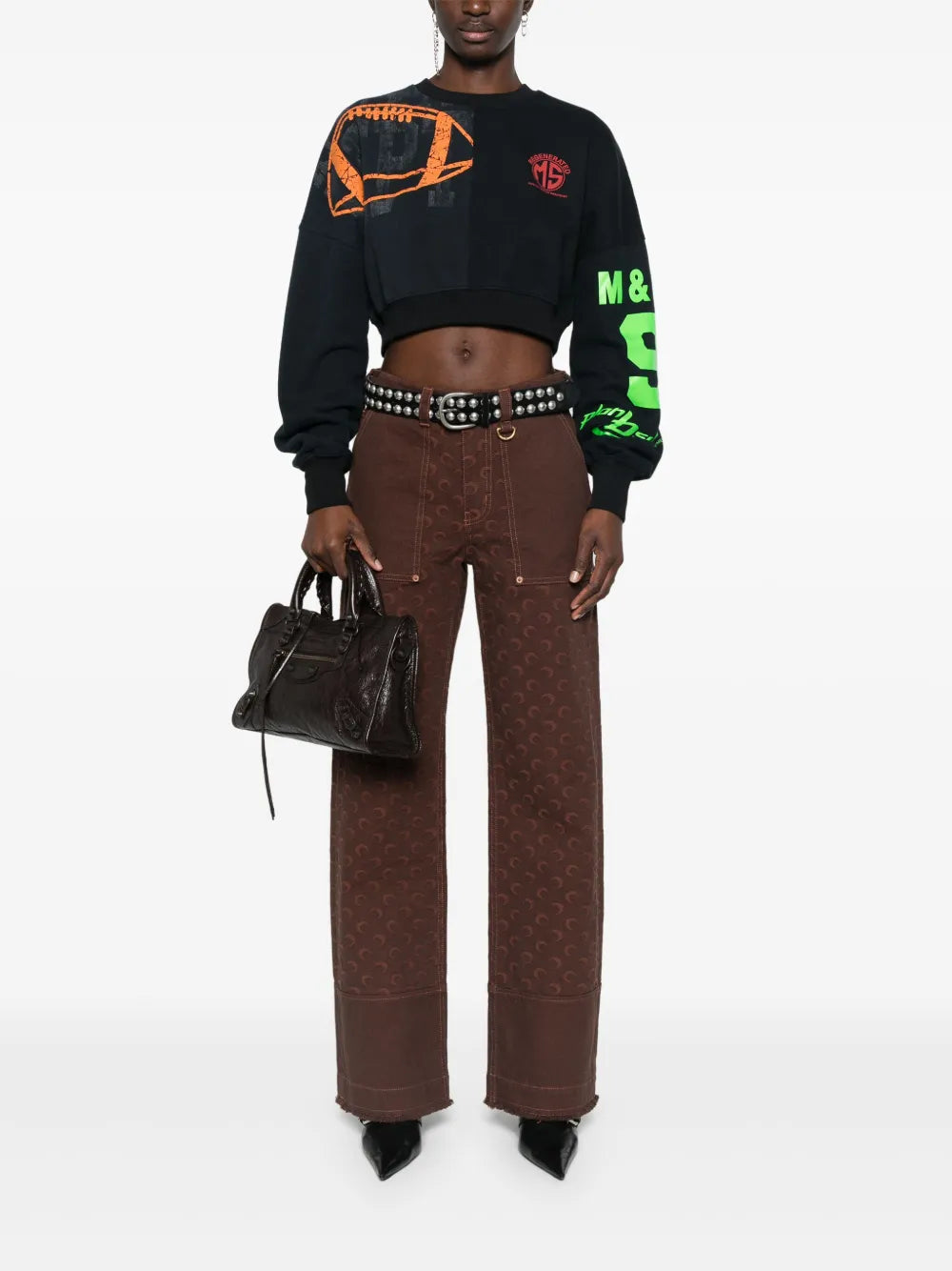 Moon-Jacquard Twill Jeans