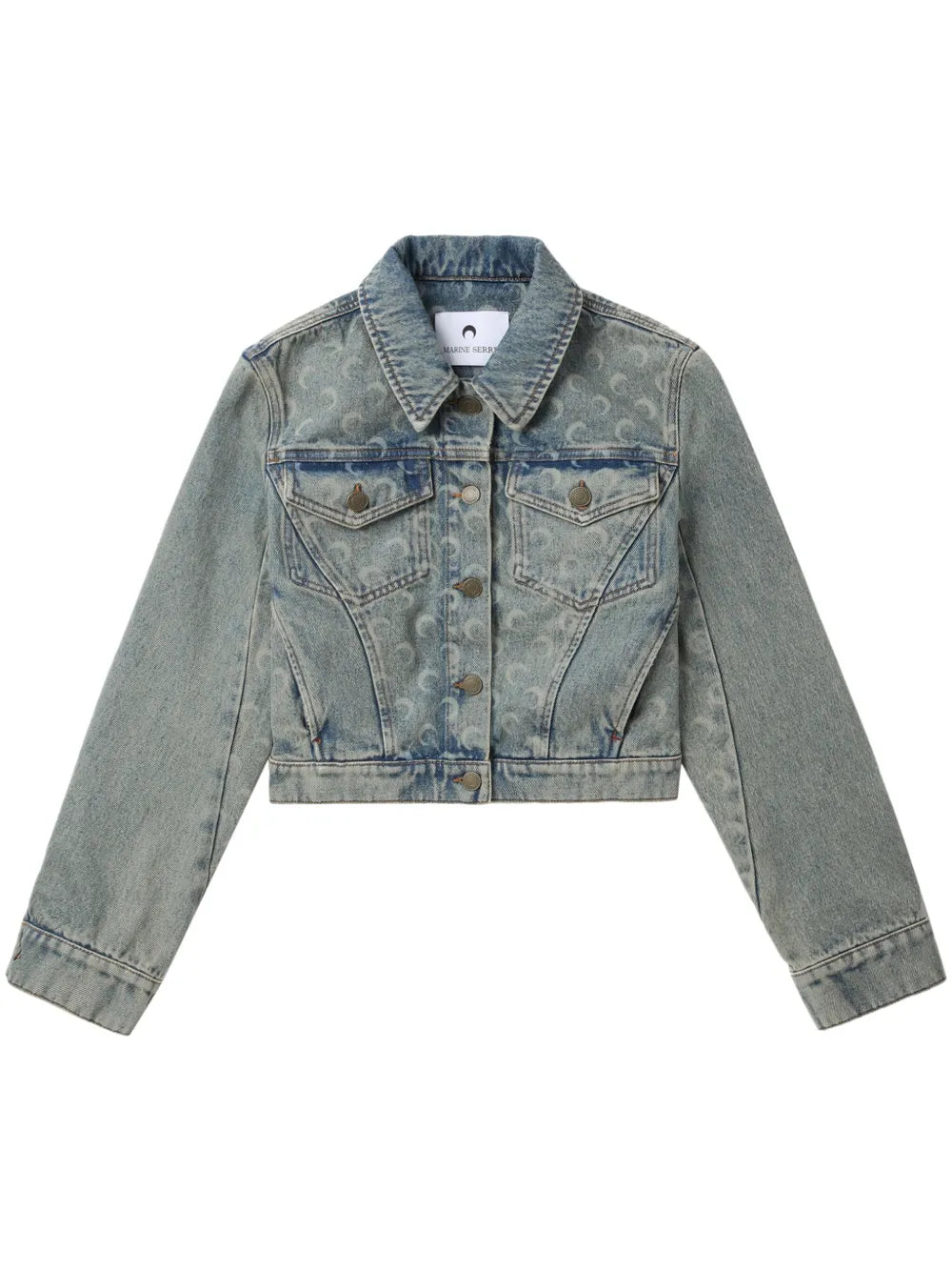 Moon Laser Cropped Jacket