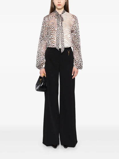 Straight-Leg Trousers