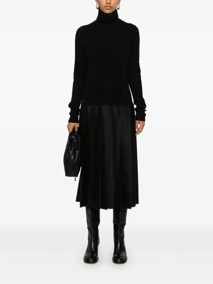 Pleated Maxi Dress