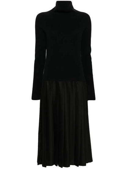 Pleated Maxi Dress