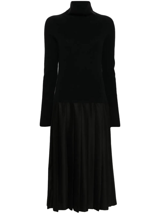 Pleated Maxi Dress