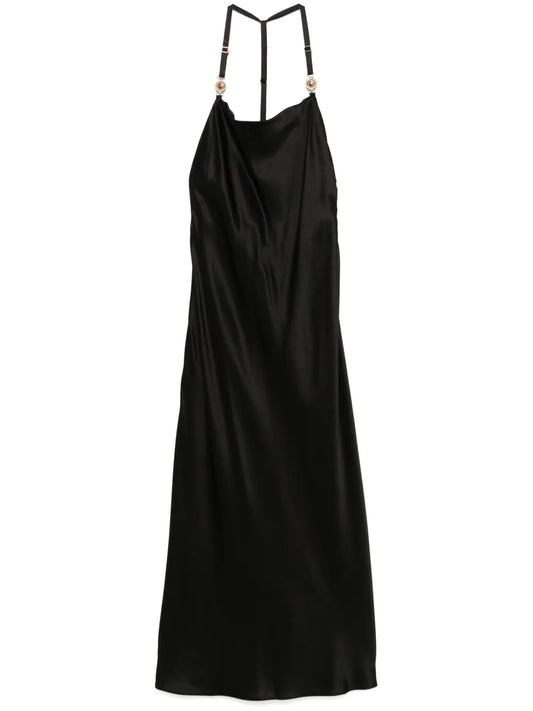 Satin Maxi Slip Dress