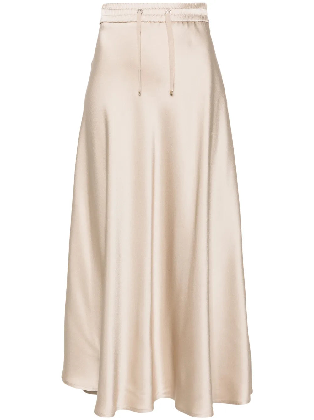 Satin Midi Skirt