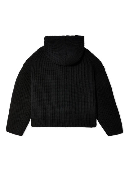 Hooded Wool Jumper