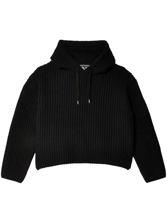 Hooded Wool Jumper
