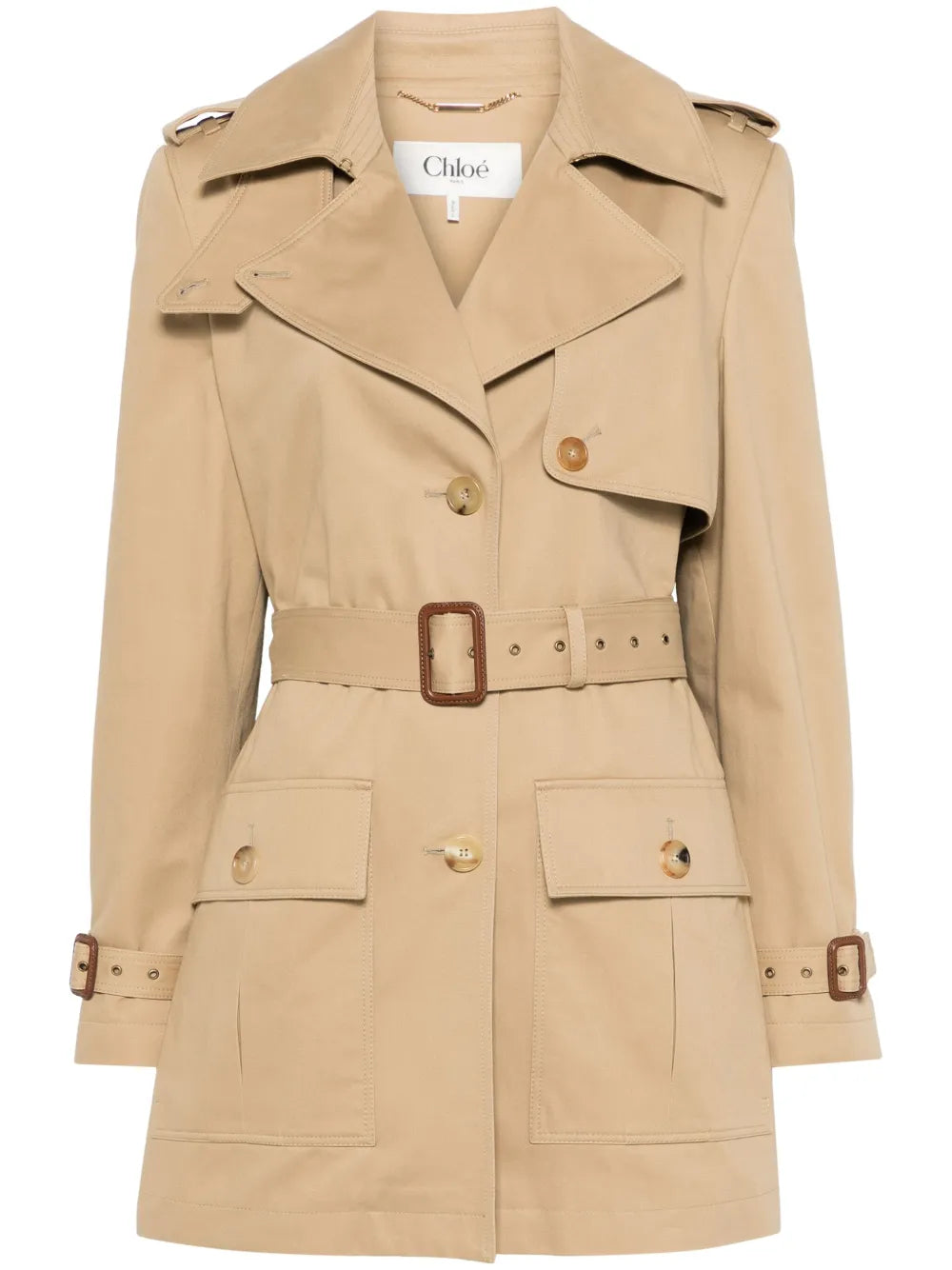Belted Trench Coat