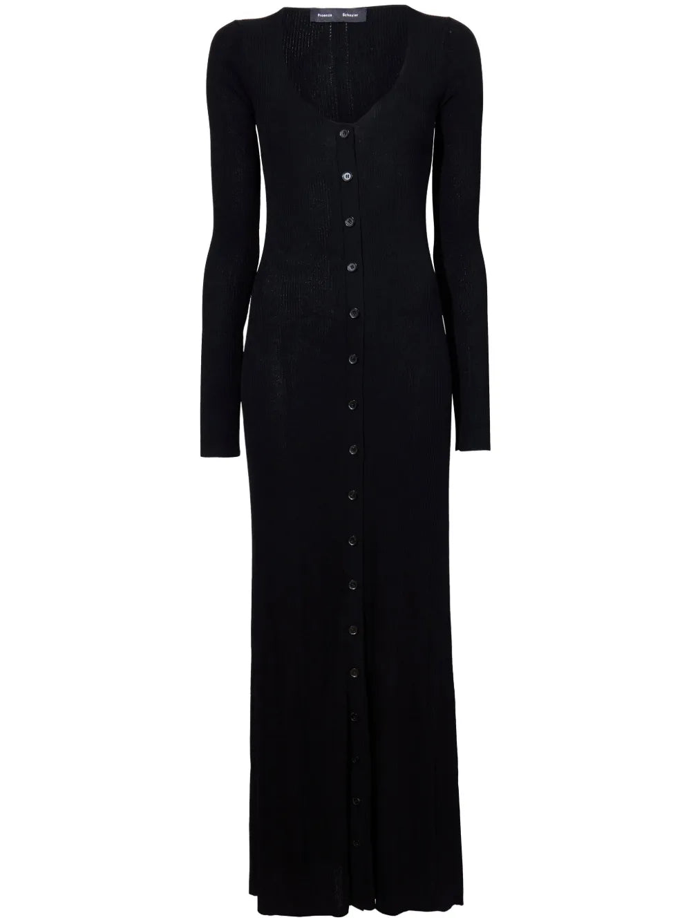 Athena Buttoned Maxi Dress