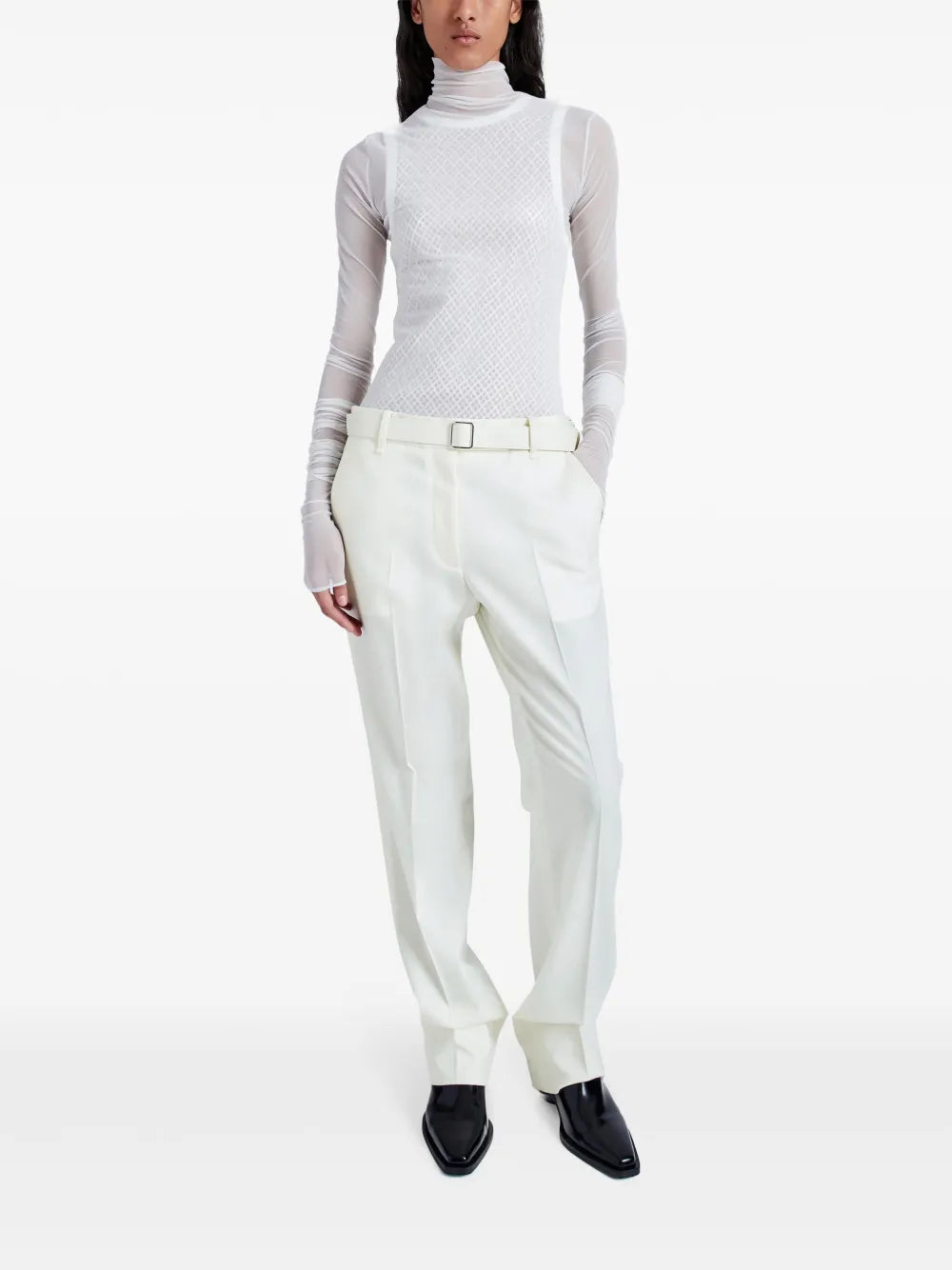 Wool Tailored Trousers
