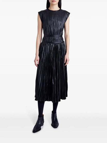 Rosalyn Faux-Leather Skirt