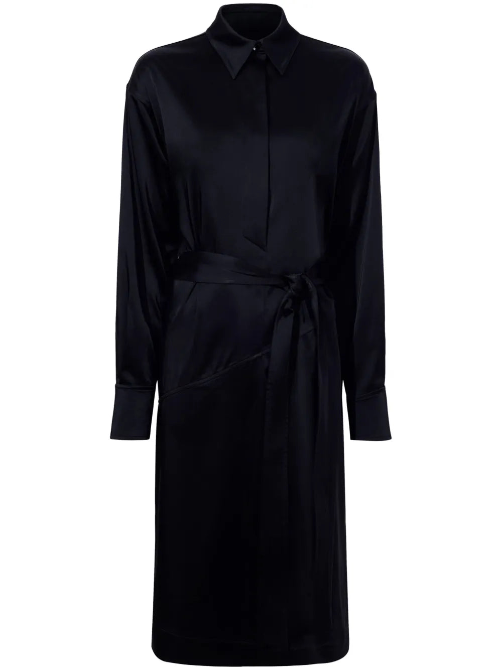 Andy Satin Midi Dress