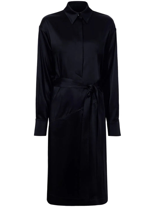 Andy Satin Midi Dress