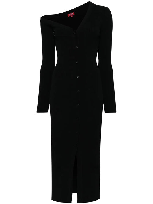 Ribbed-Knitted Dress